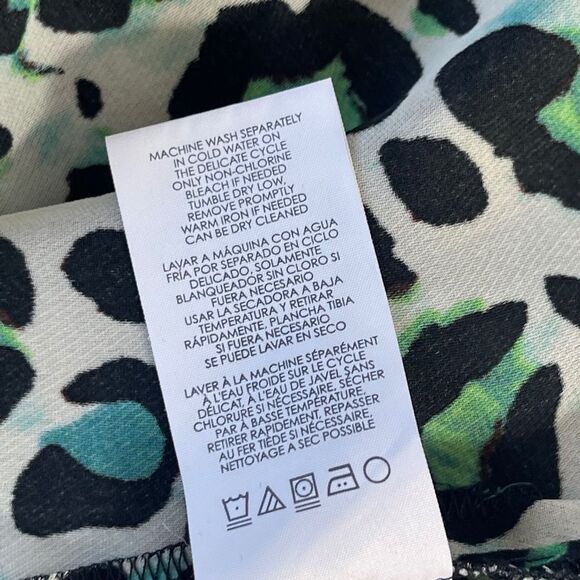 CAbi Jungle Cheetah Print Sleeveless Top Sz S - Picture 6 of 7